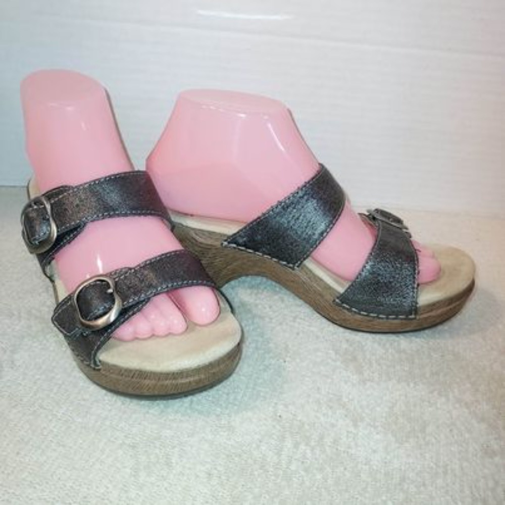 DANSKO SOPHIE PLATFORM SANDAL SIZE 38/ 7-7.5 US